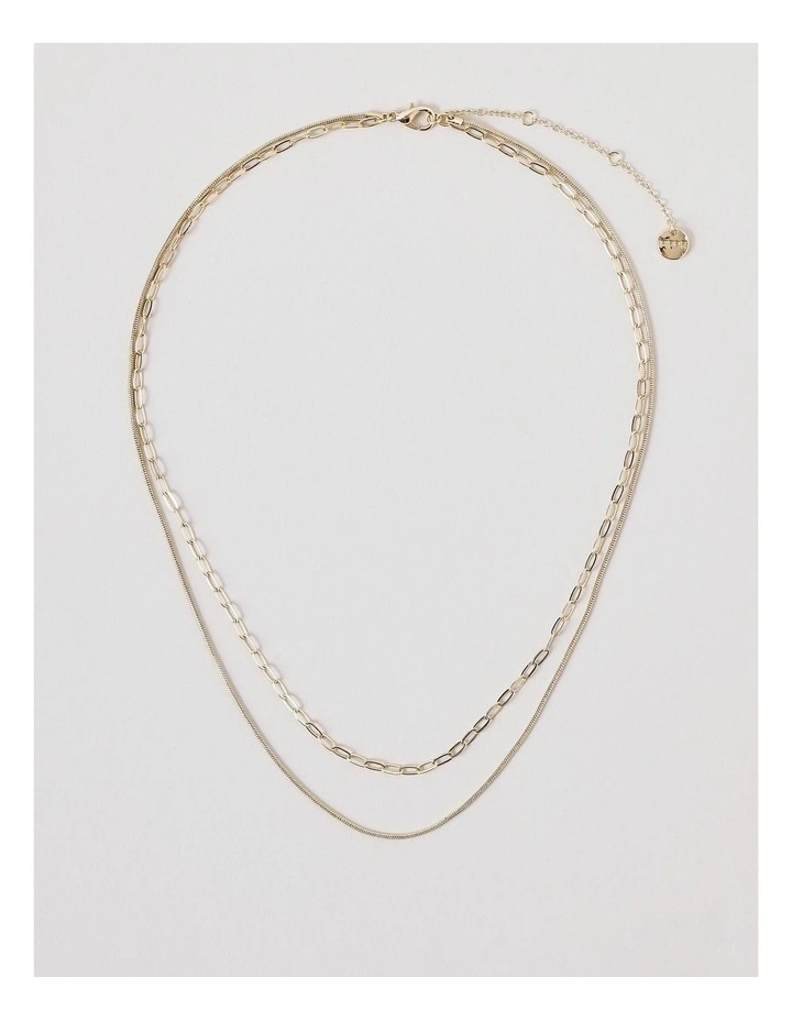 Pearl Necklace 3Pk in Gold image 5