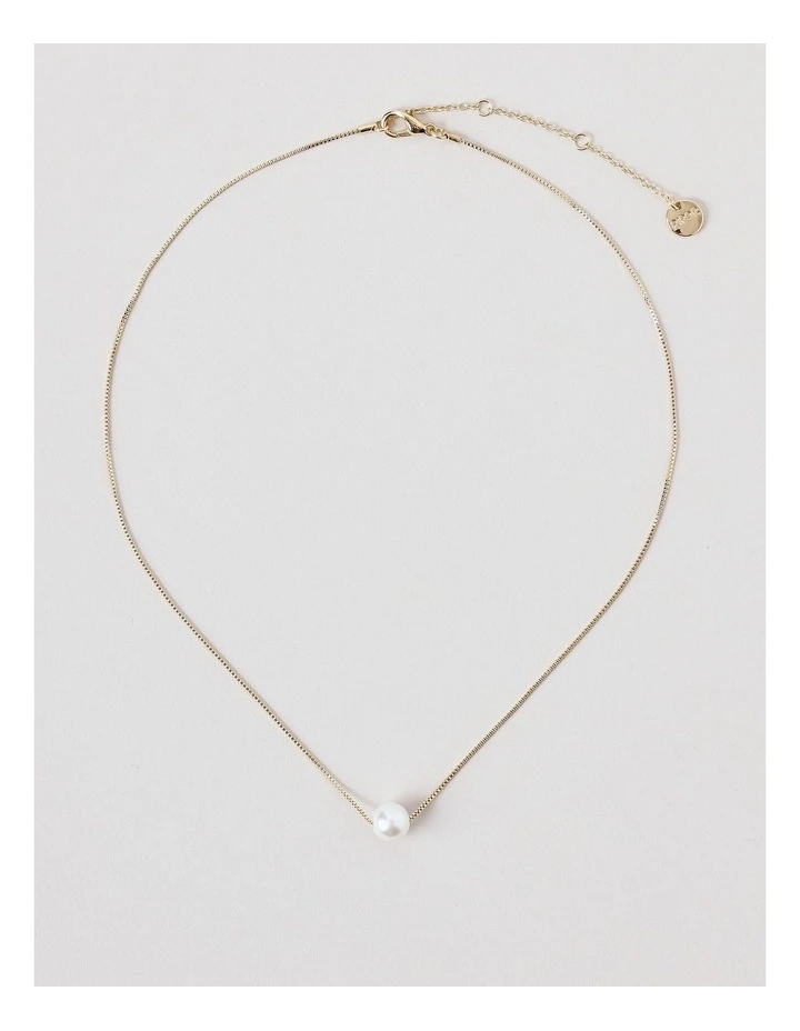 Pearl Necklace 3Pk in Gold image 6