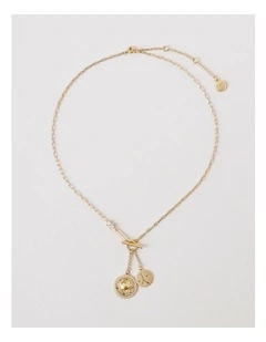 Cancer Pendant Necklace in Gold