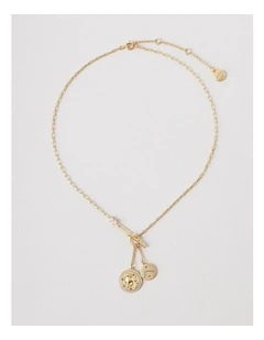 Aries Pendant Necklace in Gold