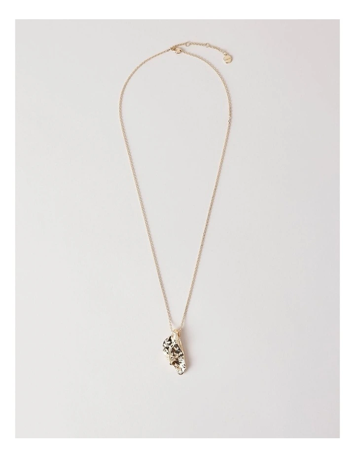 Gold Nugget Pendant in Gold image 1