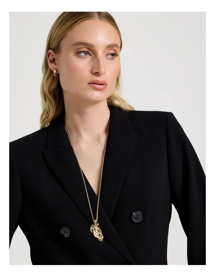 Gold Nugget Pendant in Gold image 2