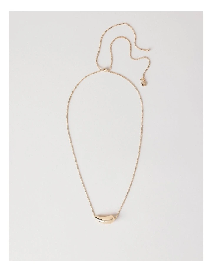 Drop Pendant in Gold image 1