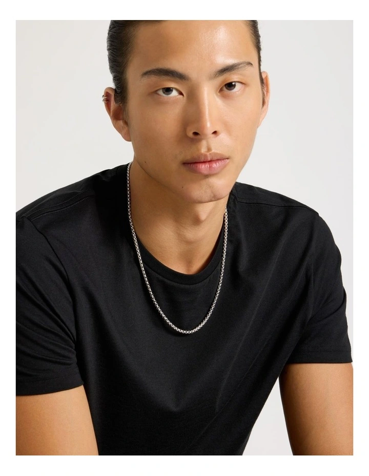 Chain Necklace in Silver image 2