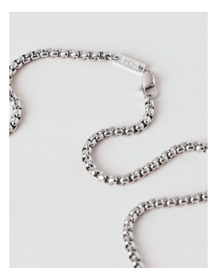 Chain Necklace in Silver image 3
