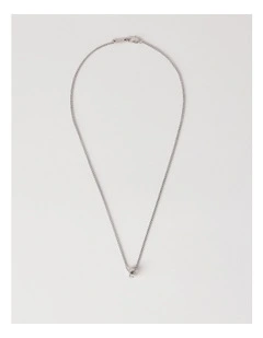 Pendant Necklace in Silver