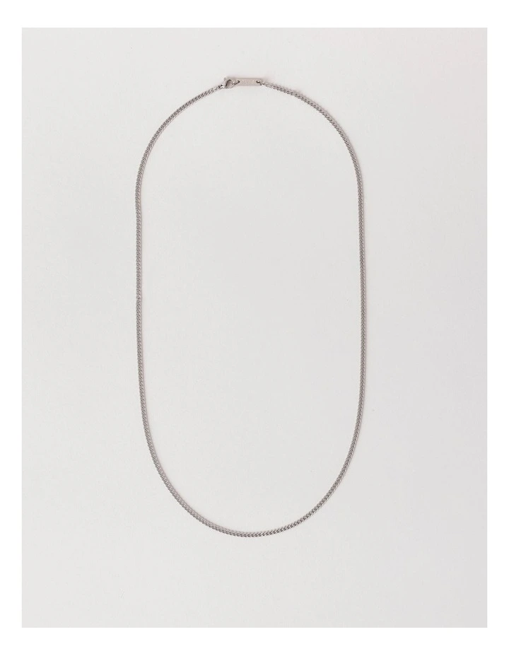 Fine Chain Necklace in Silver image 1