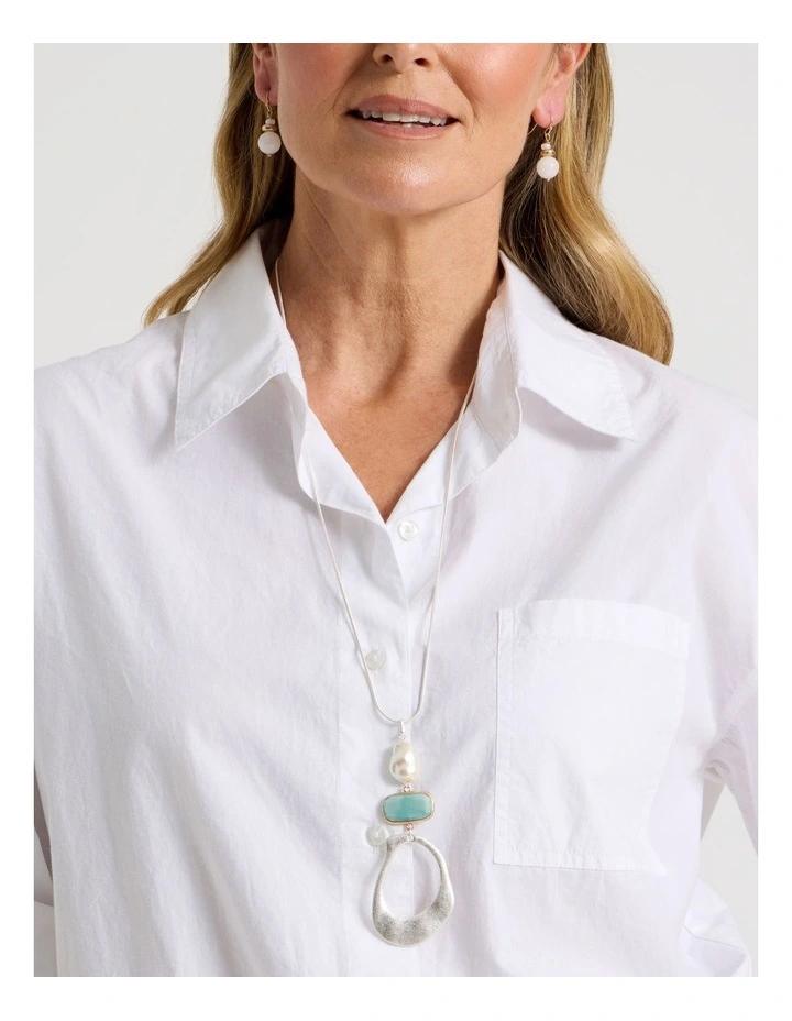 Fine Pendant Necklace in Silver image 4