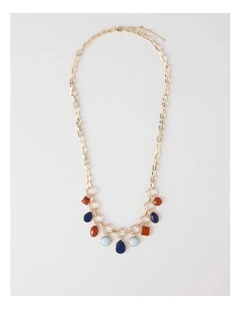 Charm Necklace in Multi