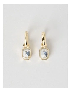 Diamante Drop Sleeper in Gold