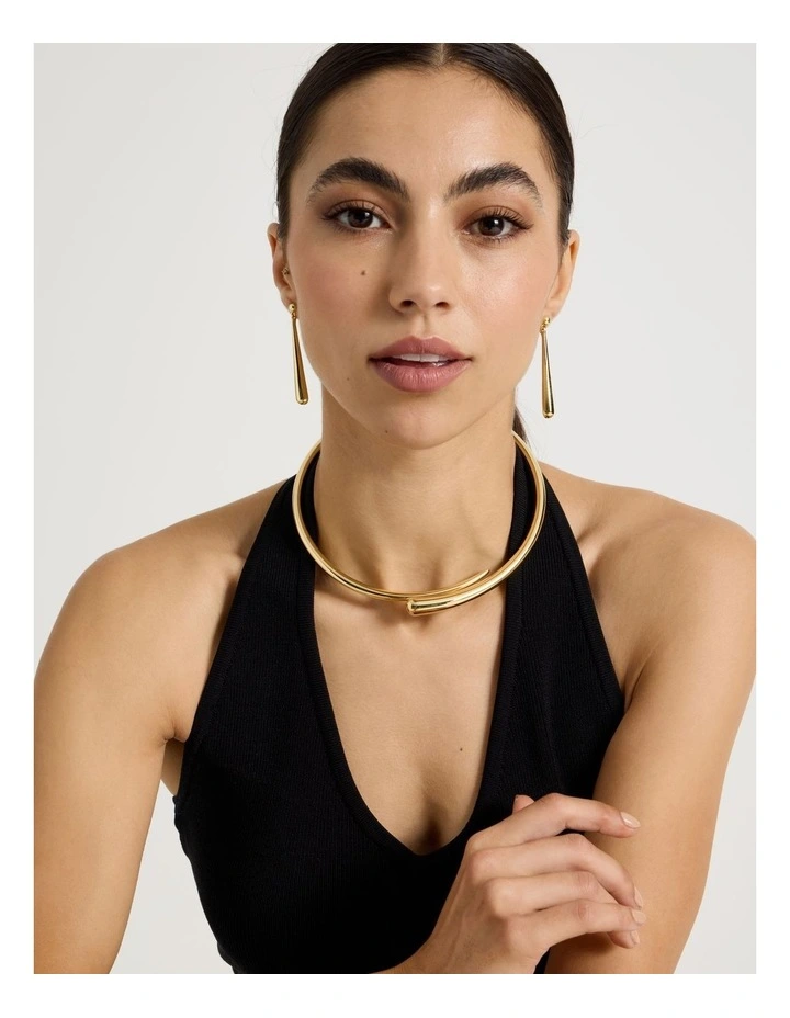 Torque Choker in Gold image 2