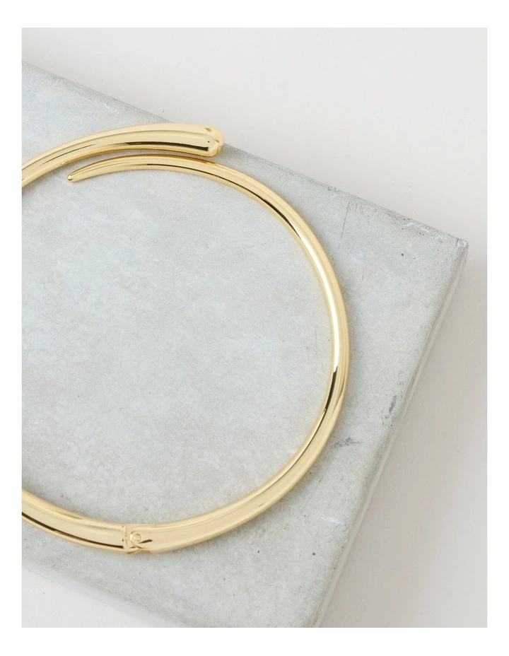 Torque Choker in Gold image 3
