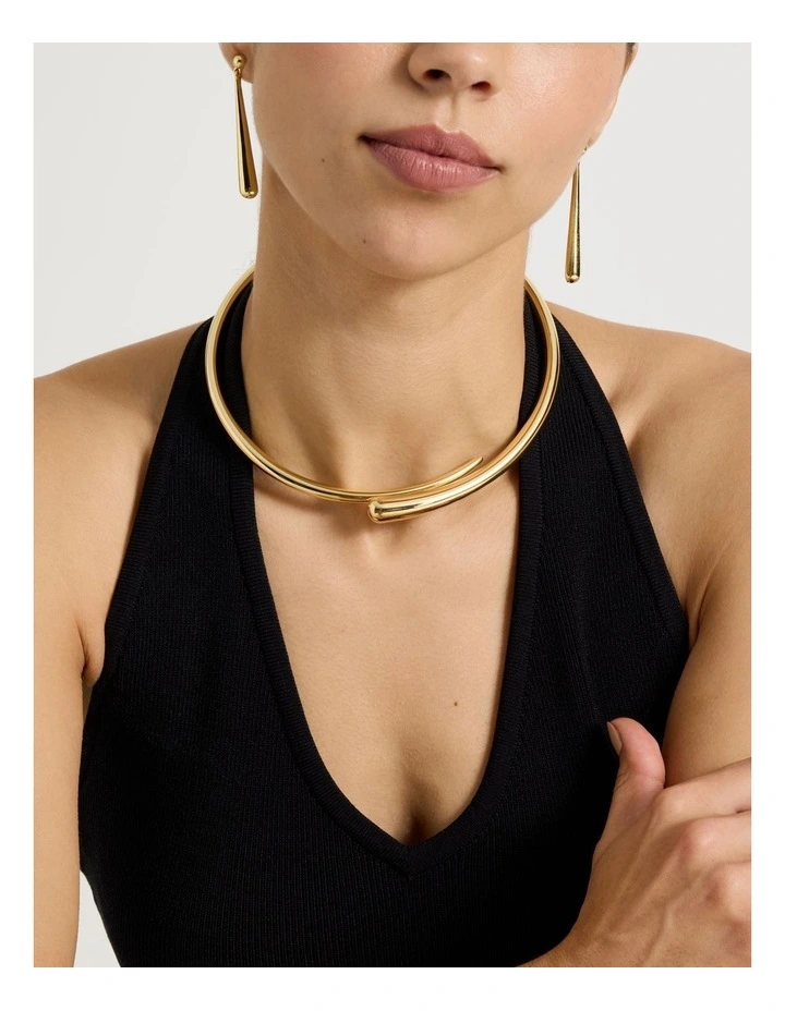 Torque Choker in Gold image 4