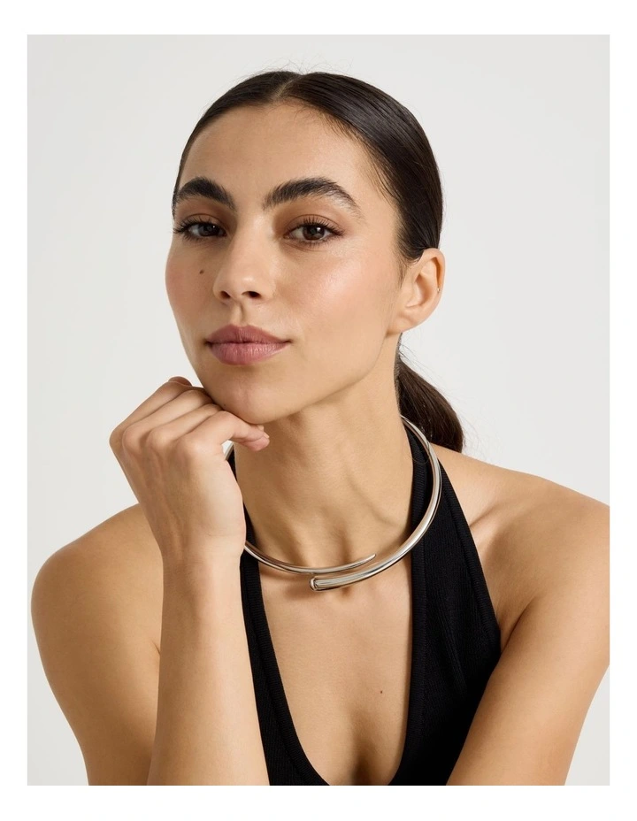 Torque Choker in Silver image 2
