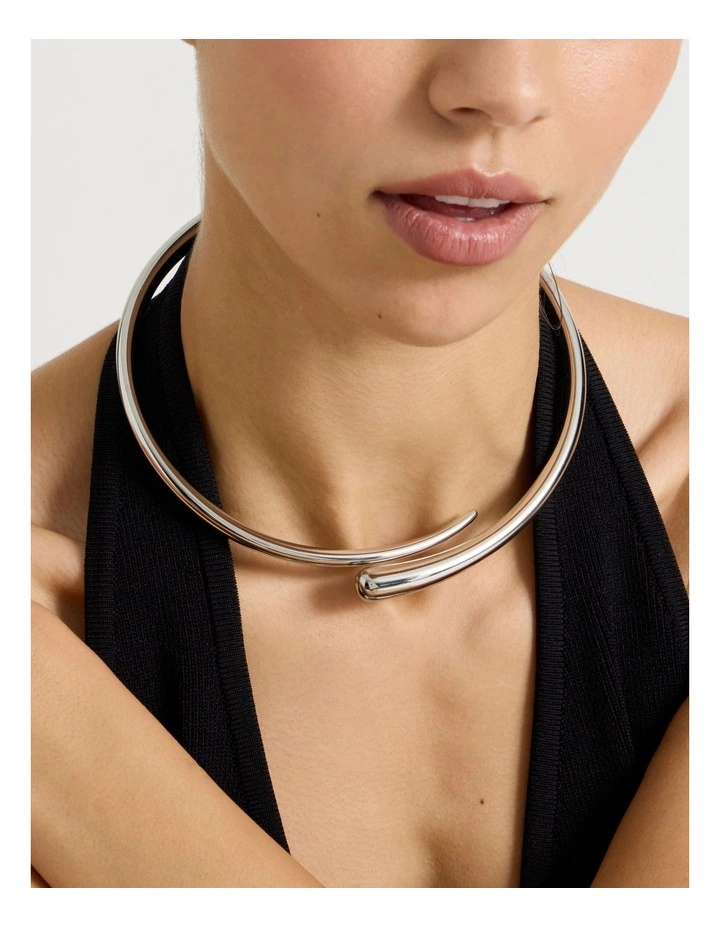 Torque Choker in Silver image 4
