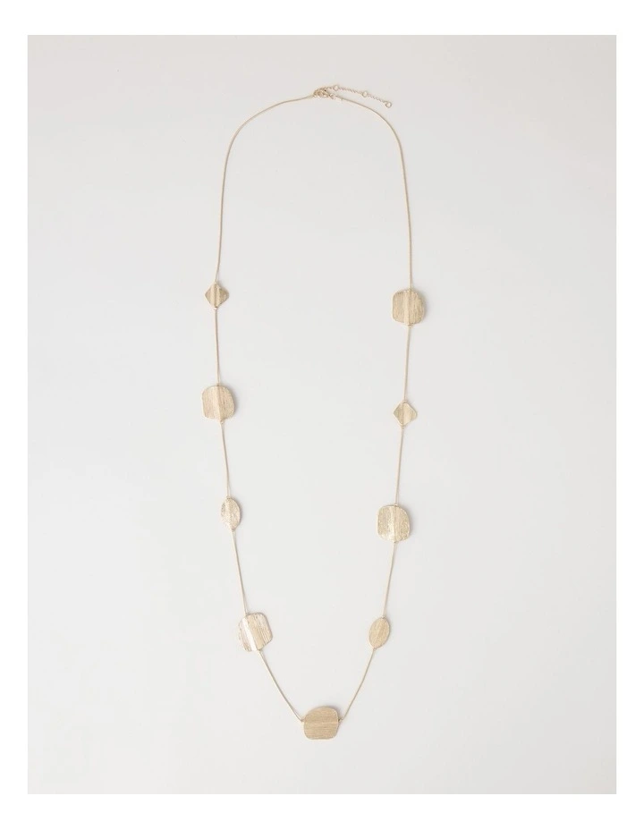 Coin Station Necklace in Gold image 1