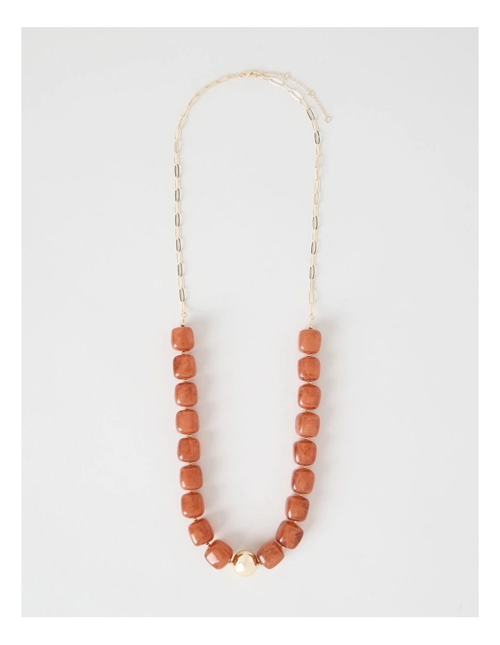 Cube Short Necklace in Arabian Spice image 1