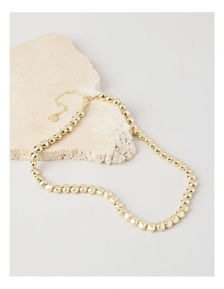 Nugget Necklace in Gold image 2