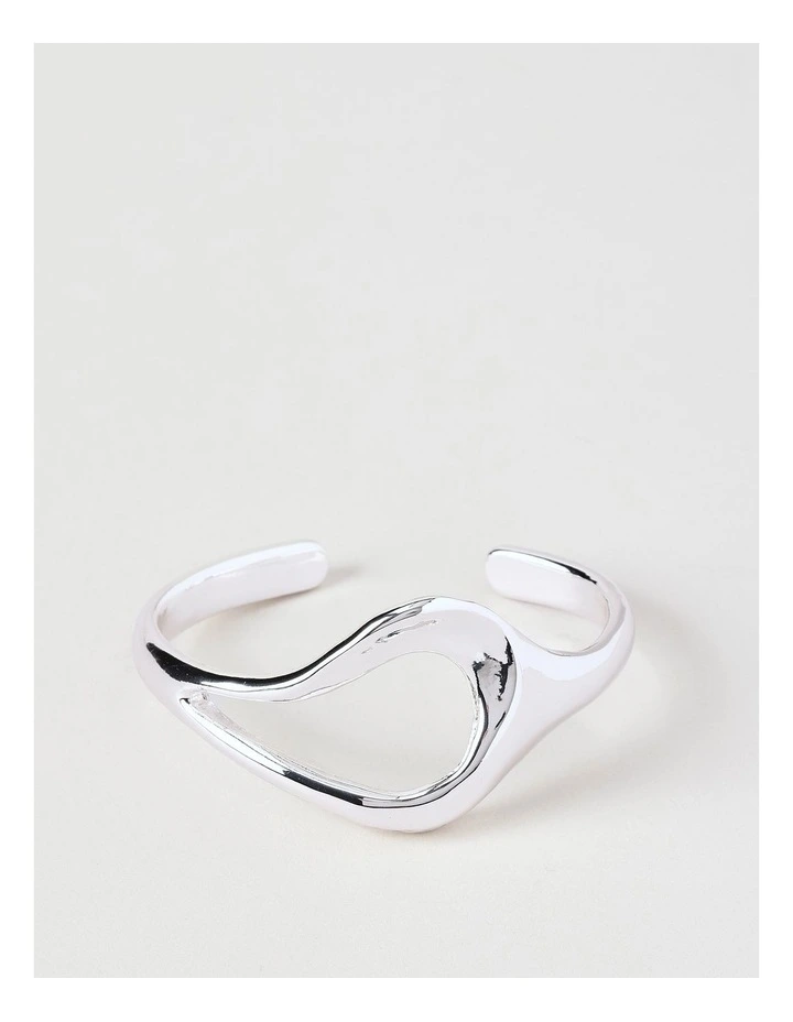 Cut Off Cuff in Silver image 1