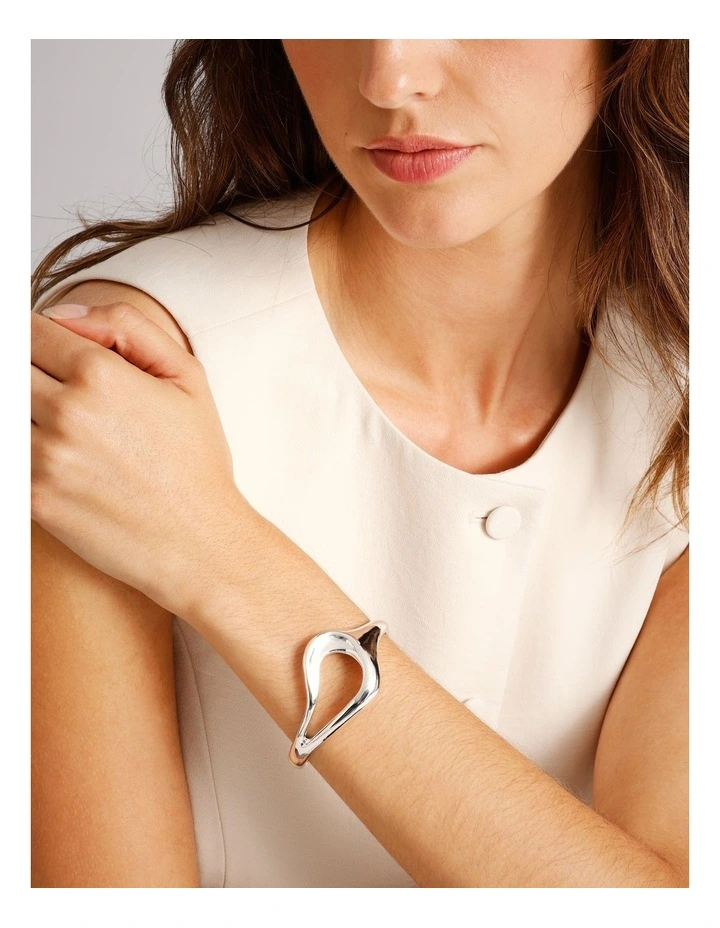 Cut Off Cuff in Silver image 2
