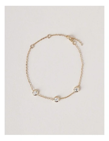 Trio Diamante Bracelet in Gold