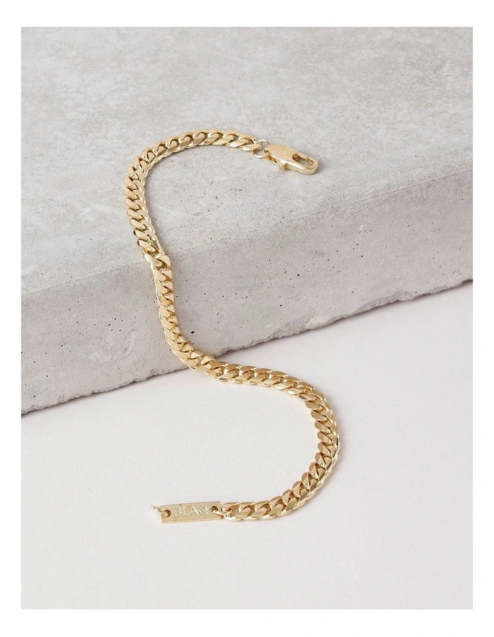Chain Bracelet in Gold image 2