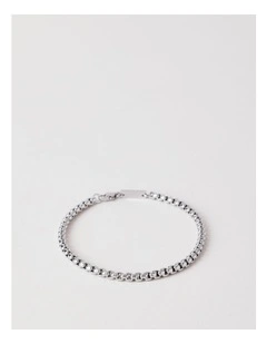 Chain Link Bracelet in Silver