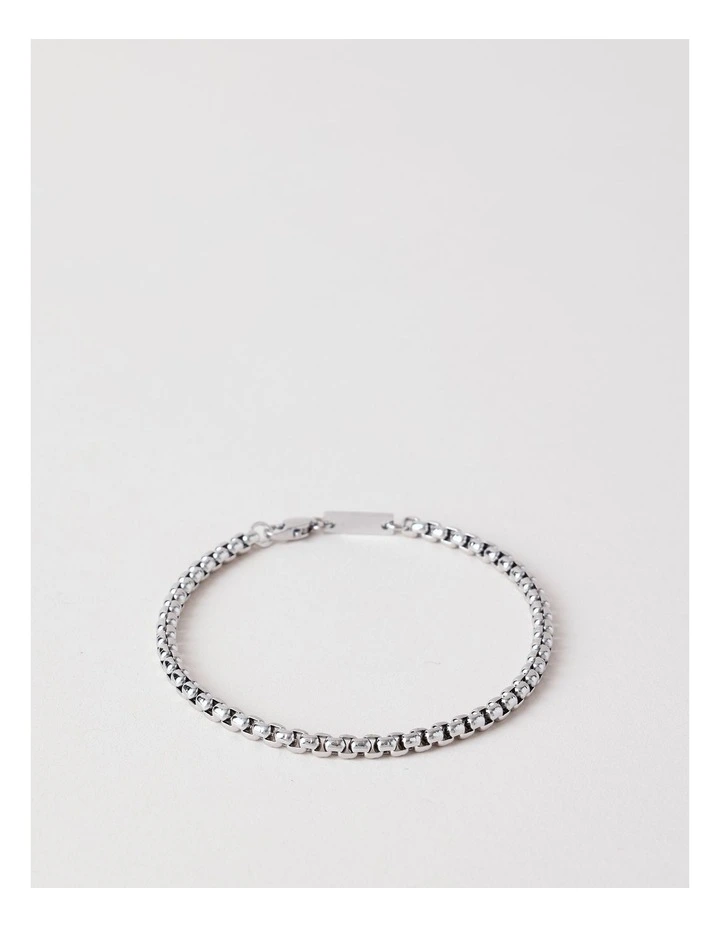 Chain Link Bracelet in Silver image 1