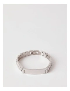 ID Bracelet in Silver