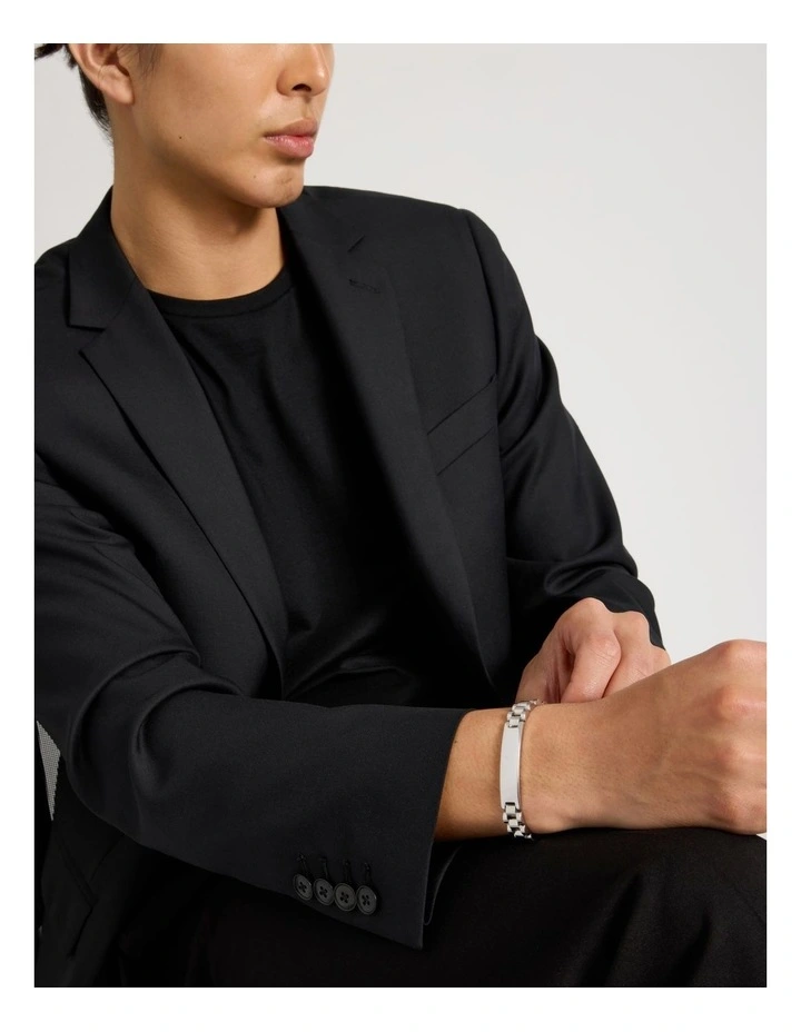 ID Bracelet in Silver image 2