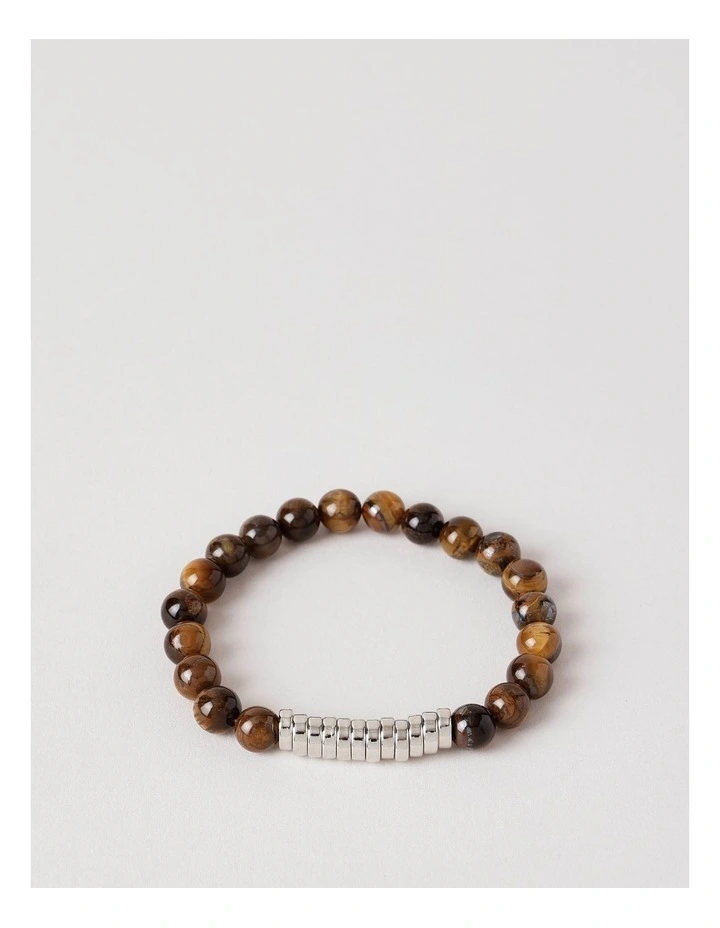 Semi Precious Bracelet in Brown image 1