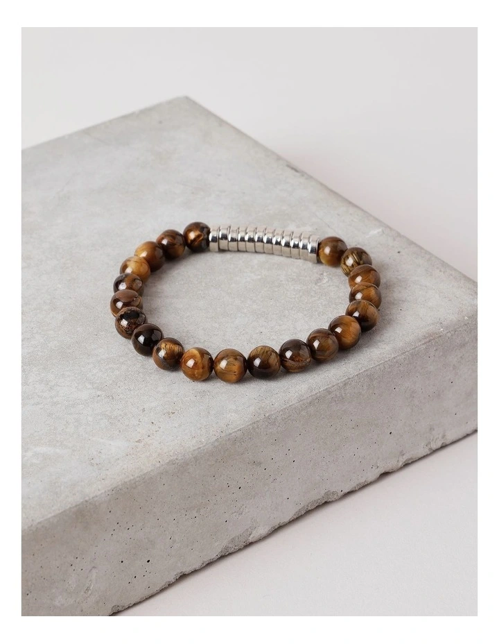 Semi Precious Bracelet in Brown image 2