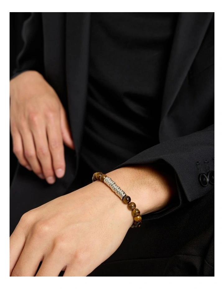 Semi Precious Bracelet in Brown image 4