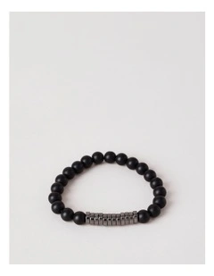 Semi Precious Bracelet in Black