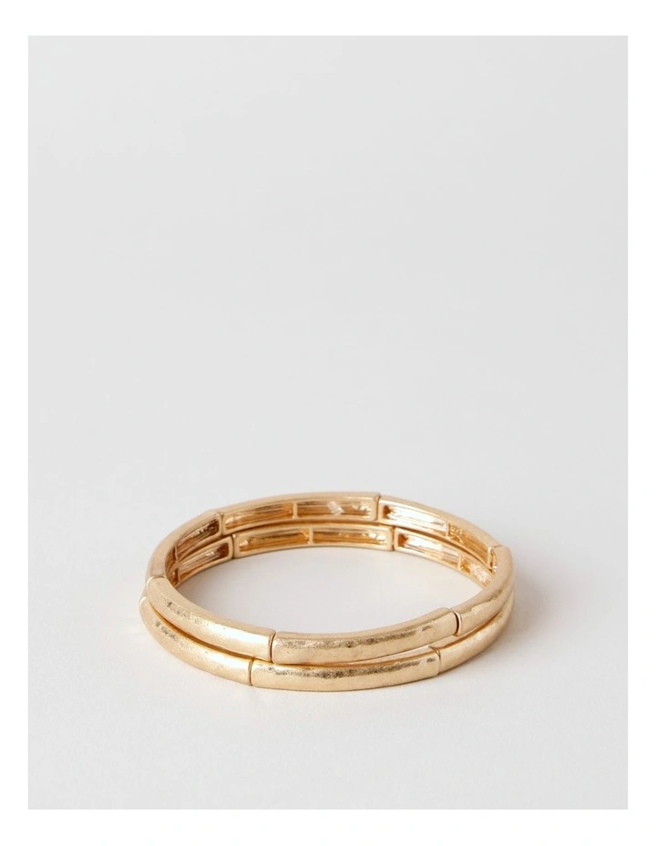 Stretch Bracelet in Gold image 1