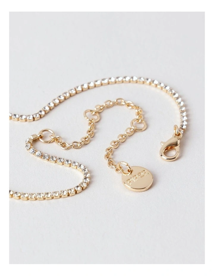 Crystal 4PK Bracelet in Gold image 2