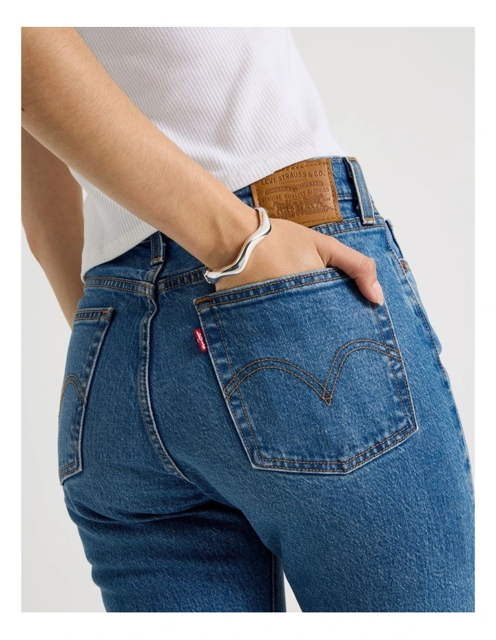 Chunky Bangle in Silver image 2