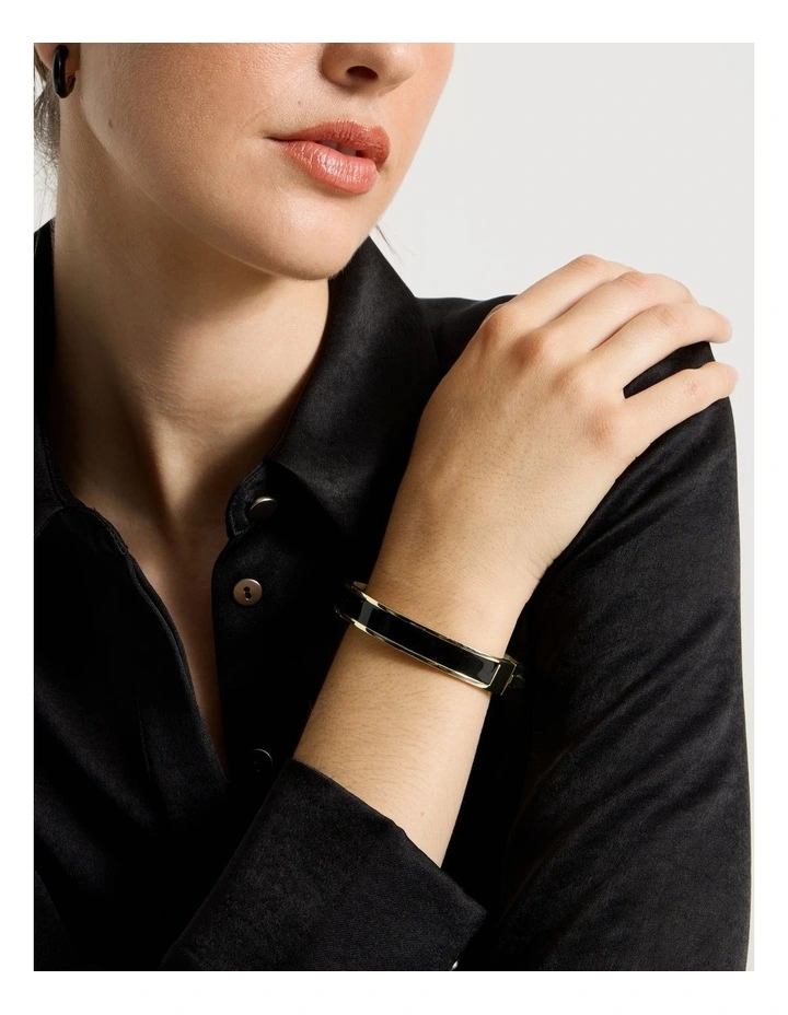 Bangle in Gold and Black image 4