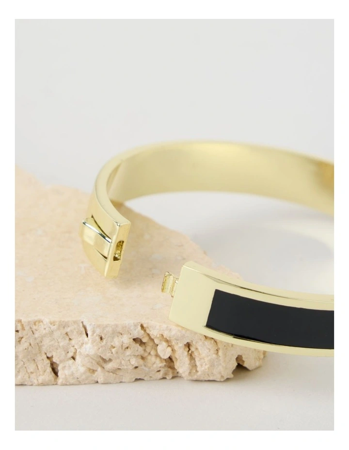 Bangle in Gold and Black image 5
