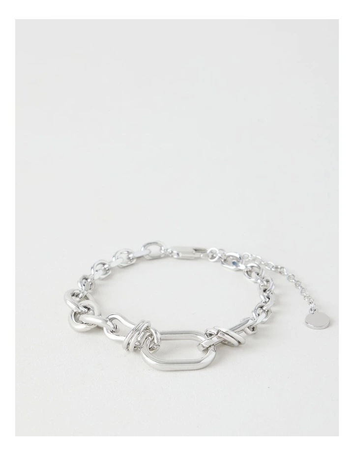 Chain Bracelet in Silver image 3