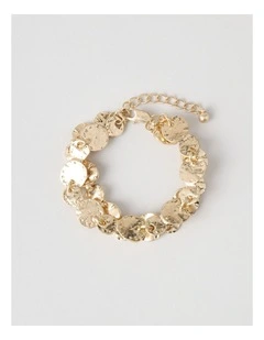 Coin Bracelet 2pk in Gold