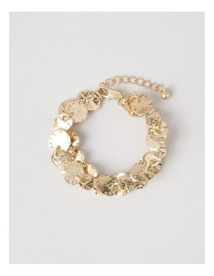 Coin Bracelet 2pk in Gold image 1