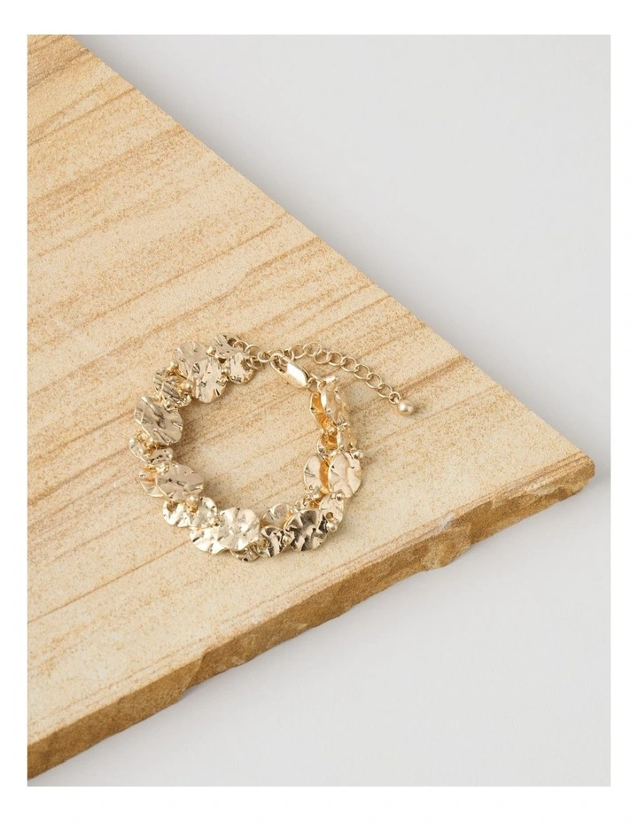 Coin Bracelet 2pk in Gold image 3