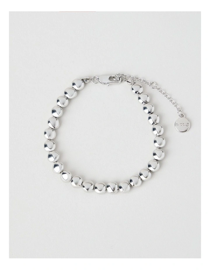 Nugget Bracelet in Silver image 2