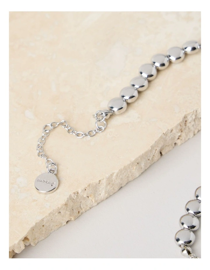 Nugget Bracelet in Silver image 3