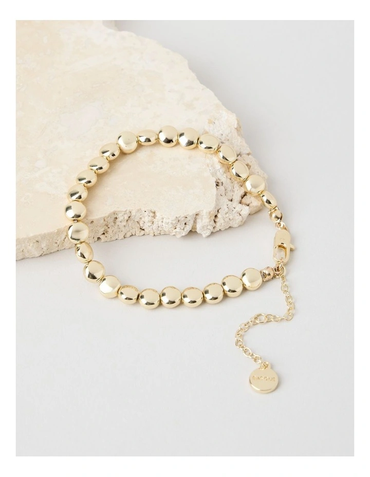 Nugget Bracelet in Gold image 2
