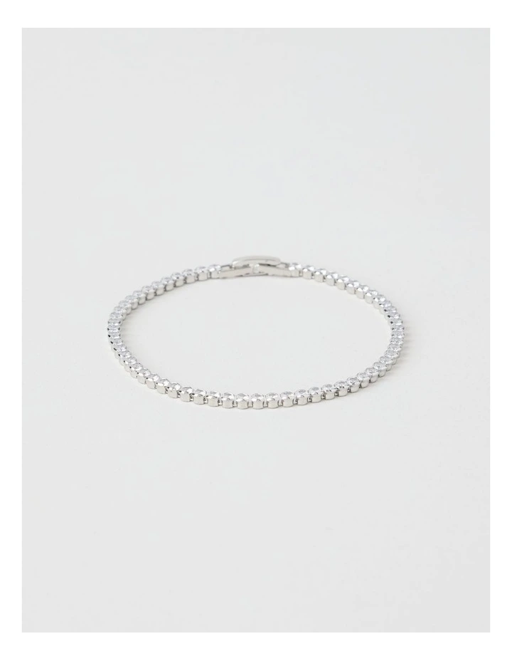 Tennis Bracelet in Silver image 1