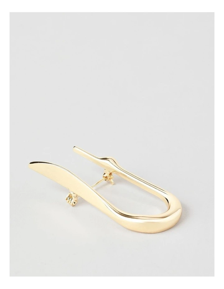 Pin Brooch in Gold image 1
