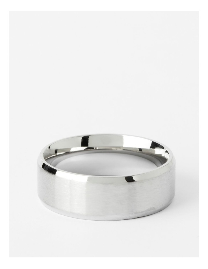 Textured Band Ring in Silver
