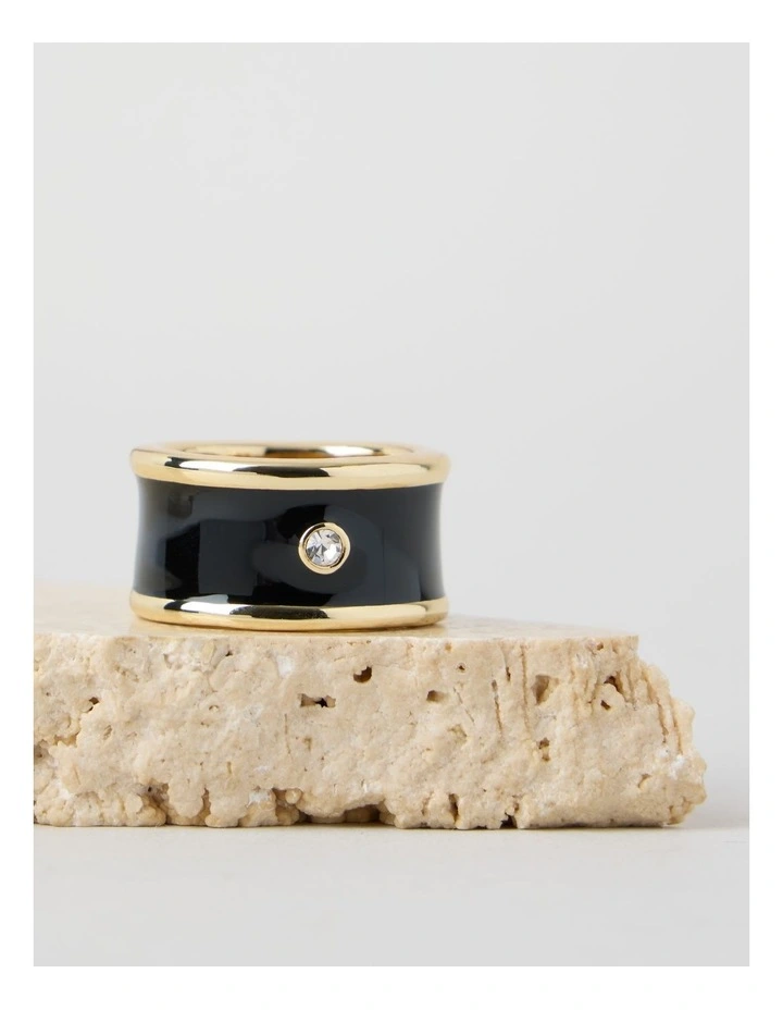 Ring in Gold and Black image 3